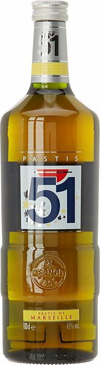 Produktbild Pernod Pastis 51 Aperitif (45 %, Frankreich, 1 x 100 cl, Pastis)