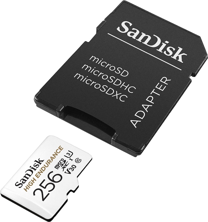 Productafbeelding SanDisk High Endurance (256 GB, microSDXC, U3, UHS-I)