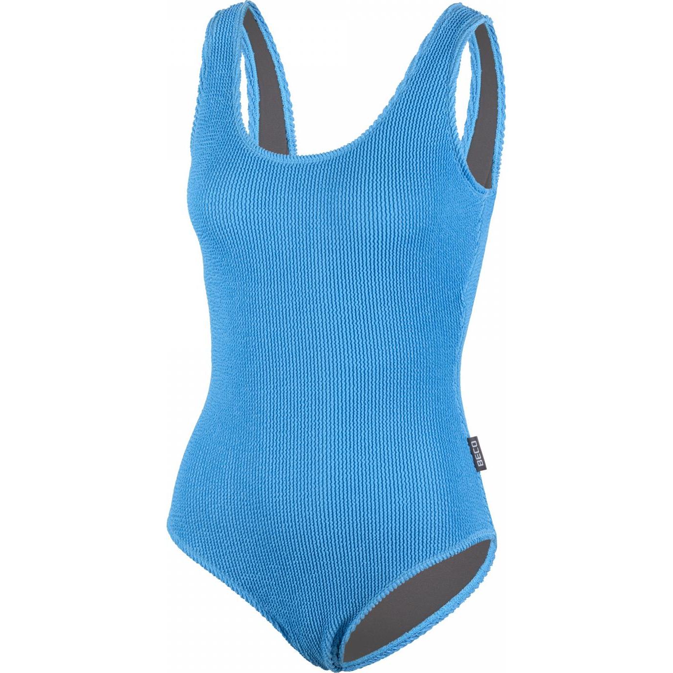 Beco, Damen, Badeanzug, Beermann GmbH Badeanzug Damen Crinkle Standard türkis 42, Türkis, (42)