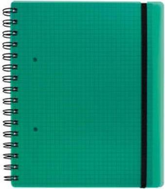 Produktbild Kolma Notizbuch Easy A5 kariert grün (A5, Kariert, Harter Einband)