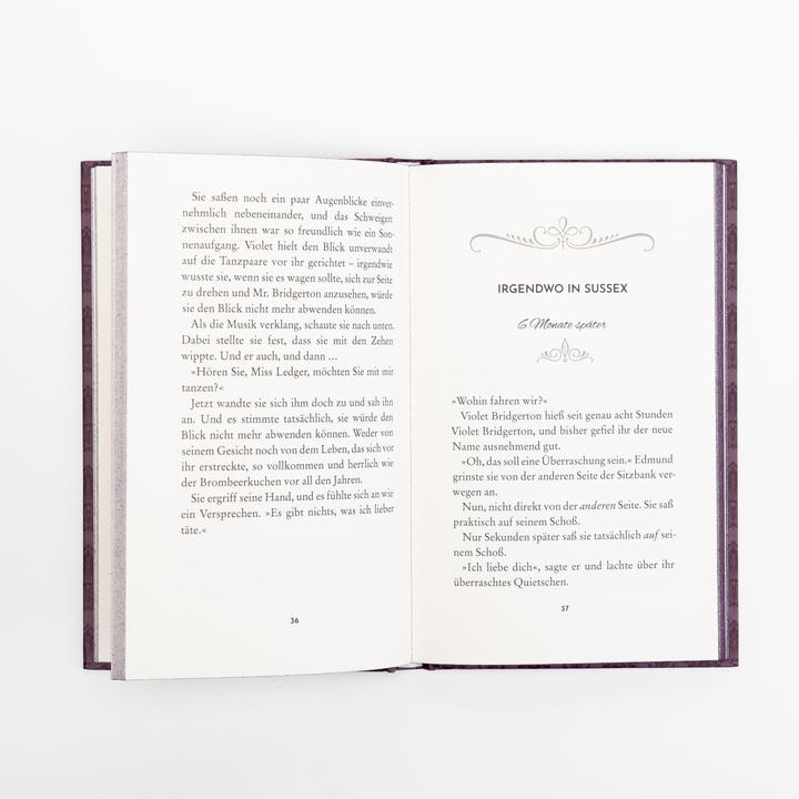 Actual product image Bridgerton Violet (German, Julia Quinn, 2025)