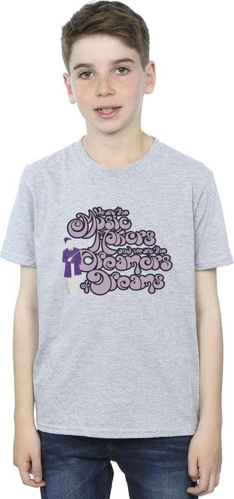 Produktbild Willy Wonka & the Chocolate Factory Dreamers Text TShirt Jungen (140, 146)