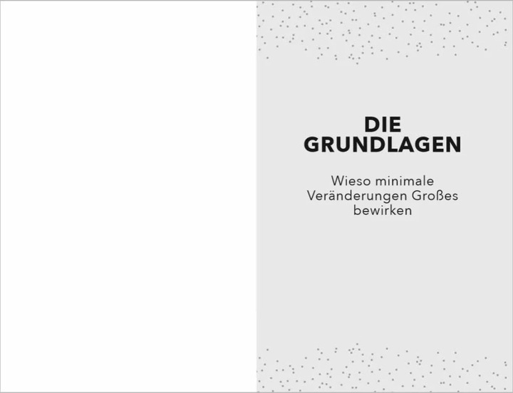 Actual product image Die 1%-Methode – Minimale Veränderung, maximale Wirkung (German, James Clear, 2020)