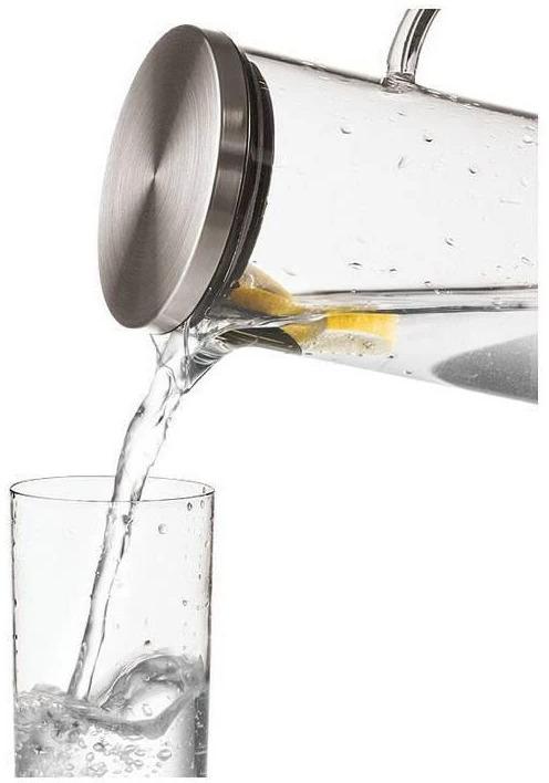 Actual product image Paderno Glass carafe with stainless steel lid (1.50 l)