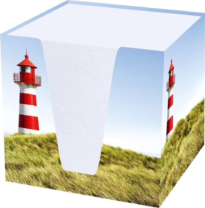 Immagine prodotto Rnk Scatola per appunti 9,2x9,2x9,2 cm (LxAxP) 9x9 cm (LxA) 900 fogli riempiti in cartone (9,2 x 9,2 x 9,2 cm)