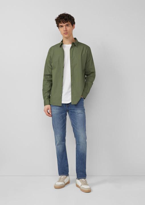 Immagine prodotto s.Oliver Hemd Slim Fit: Gemustertes Hemd mit Kentkragen (L)