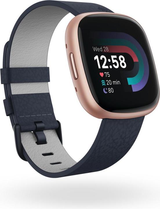 Produktbild Fitbit Band (24 mm, Leder, Fitbit Versa 3, Fitbit Versa 4, Fitbit Sense 1, Fitbit Sense 2)