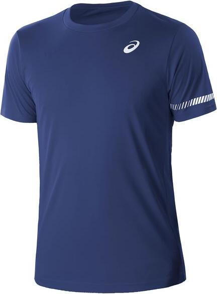 Actual product image ASICS Performance Court M Ss Tee Men Peacoat (S)