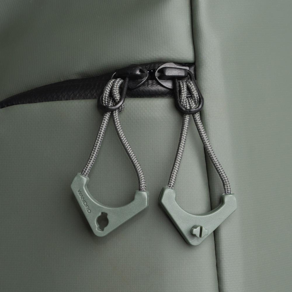 Thumbnail - Wandrd WORRYLESS Zipper Puller Wasatch Green, Kameratasche, Grün