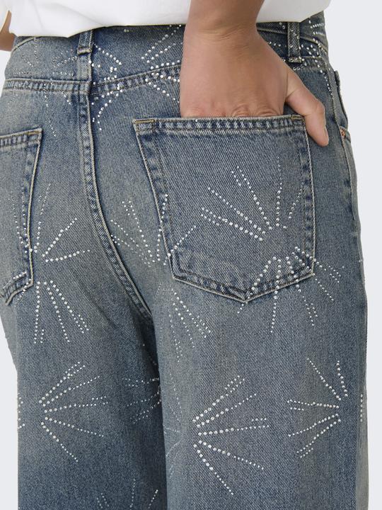 Immagine prodotto Only ONLHOPE Hohe Taille Weiter Beinschnitt Jeans Jeans mit weitem Bein (W29/L32)