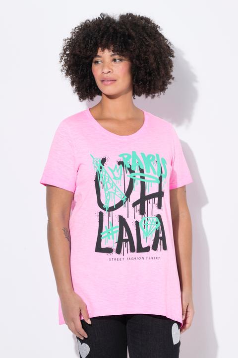 Produktbild Angel of Style T-Shirt, oversized, mit Paris Graffitti-Schriftzug (46)