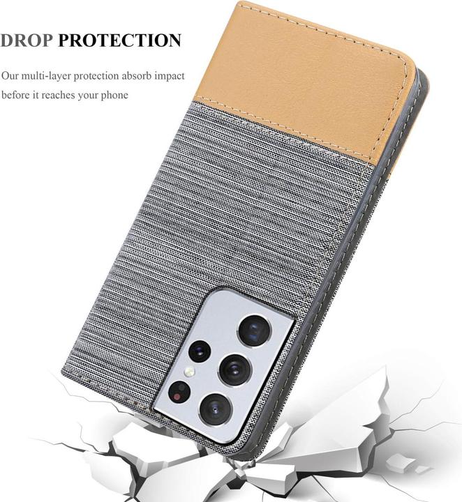 Produktbild Cadorabo Jeans Book Hülle (Samsung Galaxy S22 Ultra)