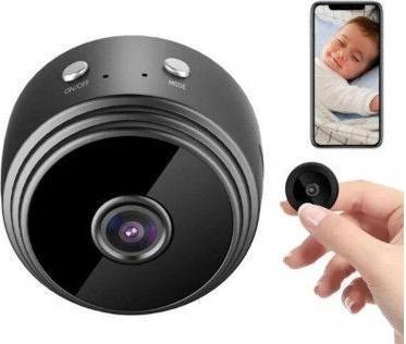 Immagine prodotto iWear Webcam A9 Mini HD Battery IP Camera with Magnetic Fix&Smartphone App Control Black