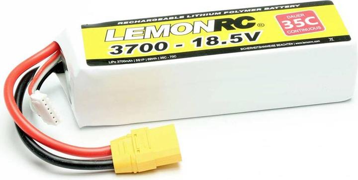 Produktbild LemonRC Modellbau-Akkupack (LiPo) (18.50 V, 3700 mAh)