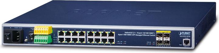 Actual product image Planet IGS-5225-16T4S Network Switch Managed L2+ Gigabit Ethernet (10/100/1000) 1U (16 ports)