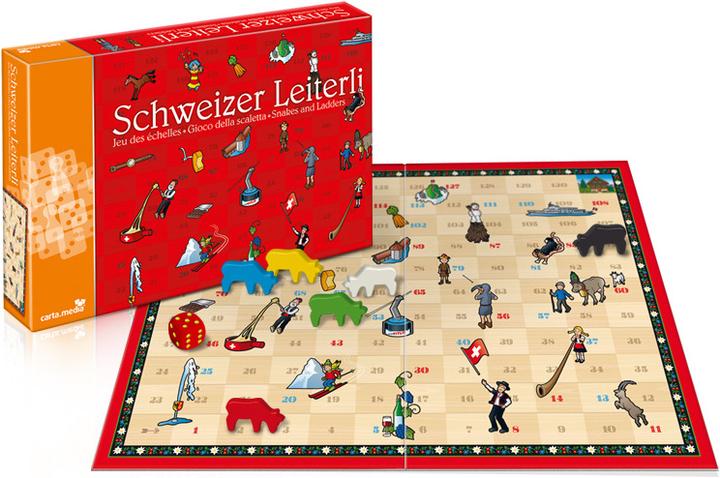 Produktbild Schweizer Leiterlispiel (Deutsch, Französisch, Italienisch, Englisch)