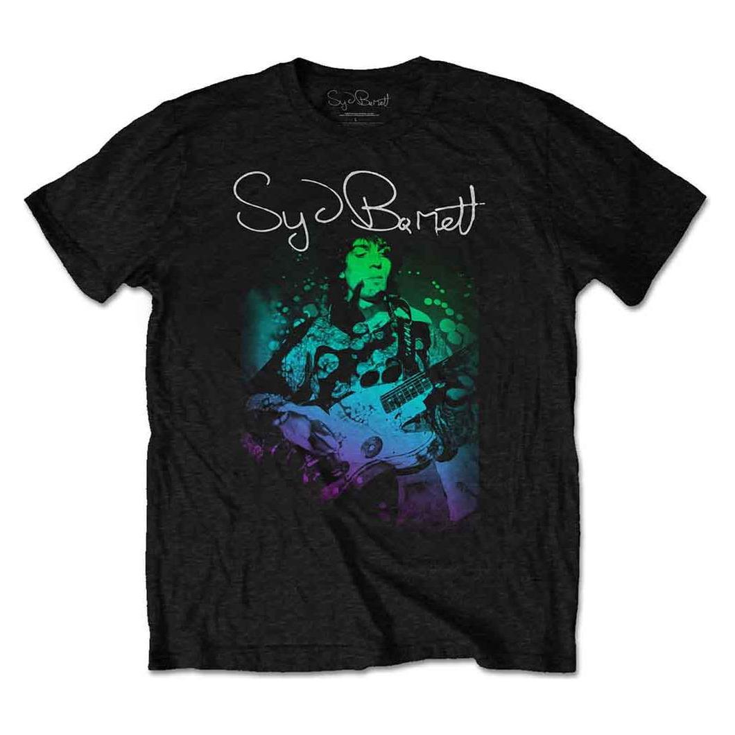 Syd Barrett, Herren, Shirts, Psychedelic, Schwarz, (M)