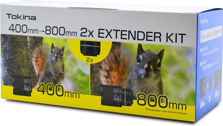 Actual product image Tokina 2x Extender TA-020 for T Mount (Teleconverter, C-mount)