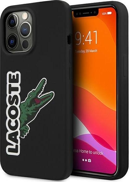 Image du produit Lacoste LCHC13LSHK iPhone 13 Pro / 13 6,1" czarny/black hardcase Silicone Head Crocodile (Apple iPhone 13 Pro)