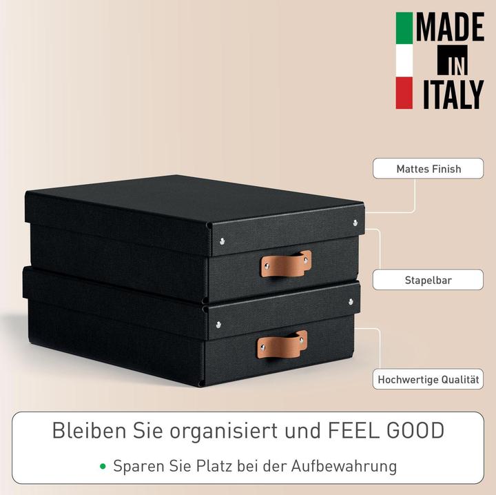 Produktbild Leitz Archivbox Puro Recyclingkarton Mittelgross und Flach mit Deckel (A5)