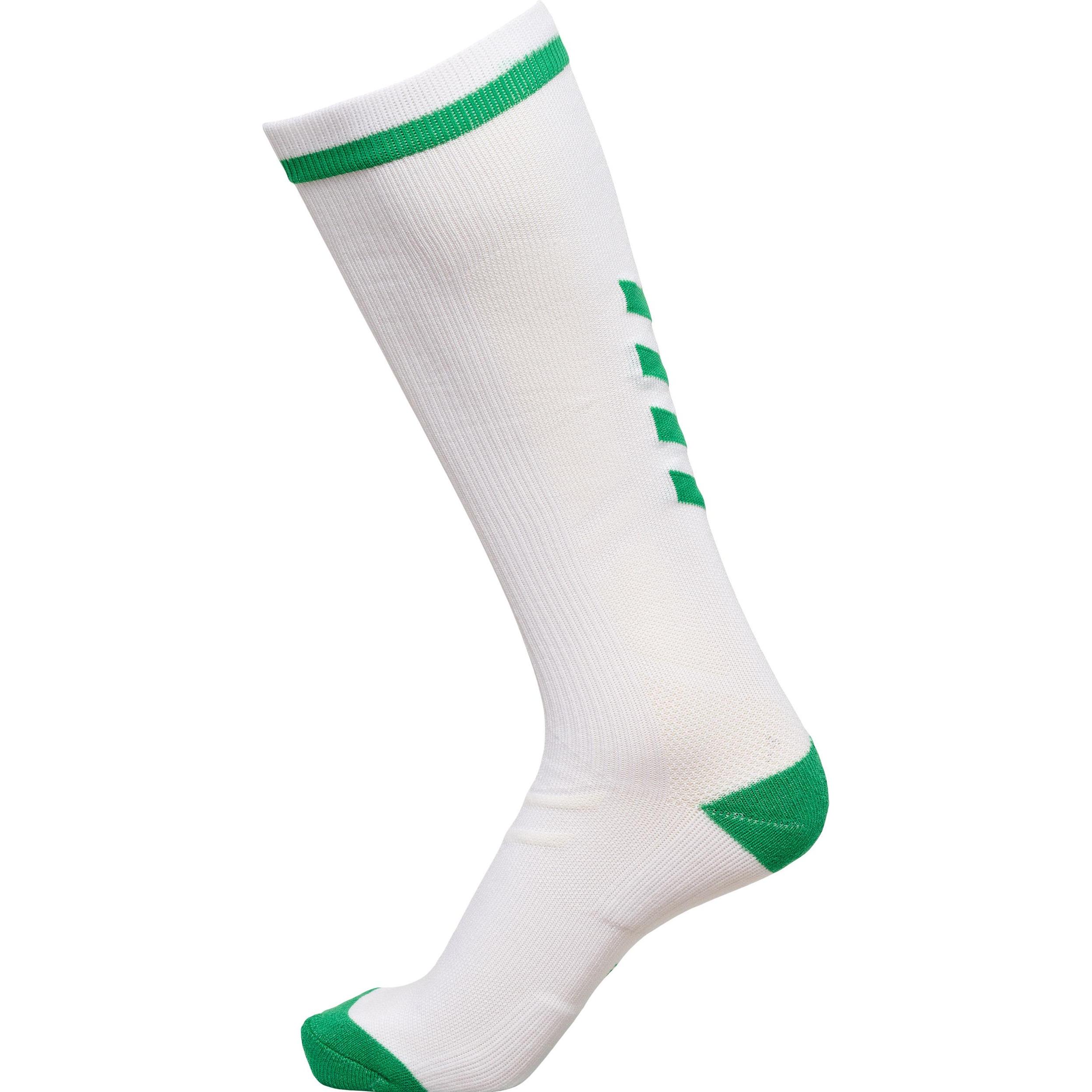 hummel, Herren, Sportsocken, Elite Indoor Sock High (31 - 34), Weiss