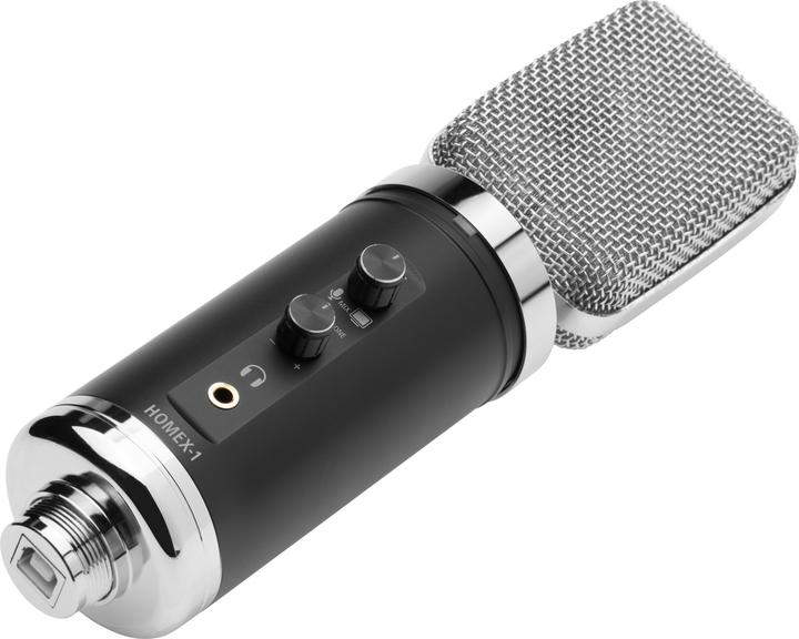 Actual product image Img Stage Line USB small diaphragm condenser microphone for home recording and presentation