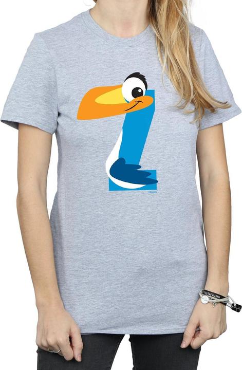 Immagine prodotto Disney Alphabet Z Is For Zazu Maglietta Ampia Donna (M)