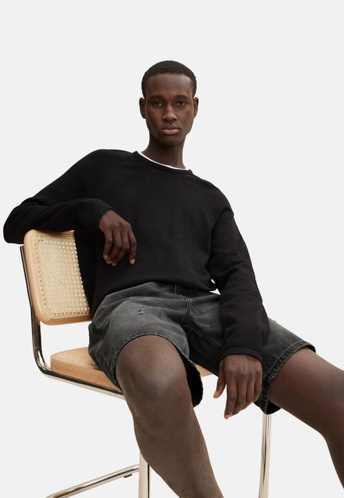 Produktbild Tom Tailor Strickpullover Pullover R-Neck (S)