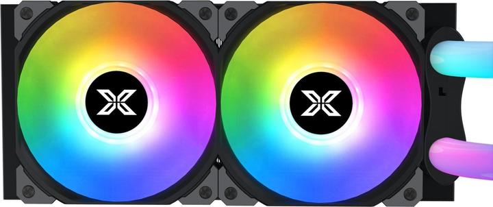 Produktbild Xigmatek Kit Watercooling Neon Aqua RGB - 240mm (Noir)