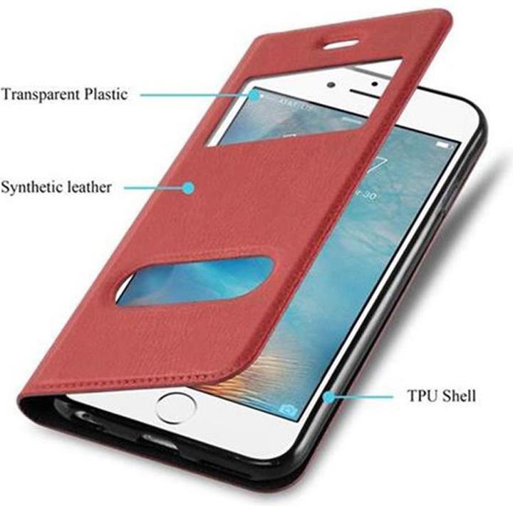 Produktbild Cadorabo Book mit View (Apple iPhone 6, Apple iPhone 6s)