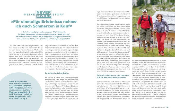 Produktbild Never give up (Deutsch, Christian Fink, Christian Neureuther, Frank Bömers, 2019)