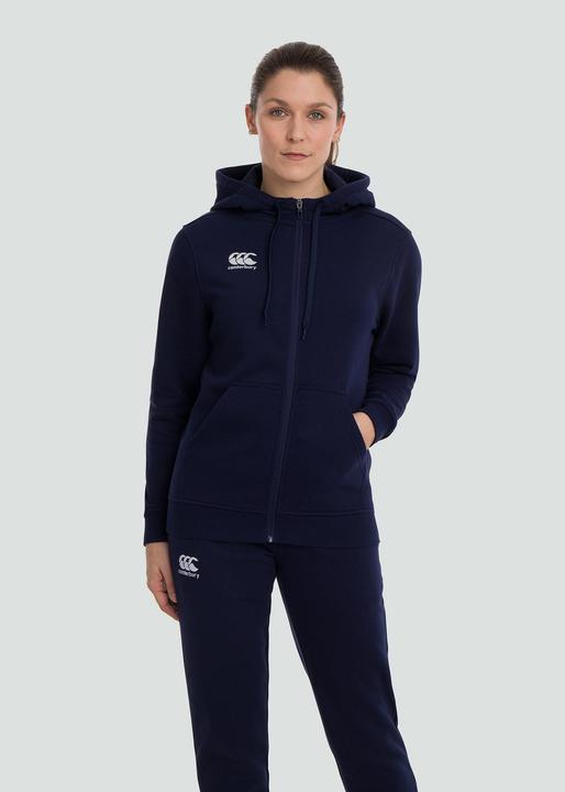 Produktbild Canterbury Damen Fleece-gefütterter Hoodie mit Reissverschluss (L)