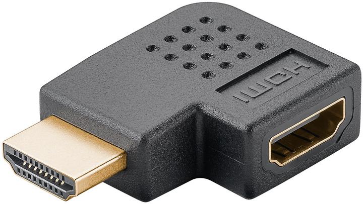 Actual product image Goobay HDMI angle adapter 90°, gold-plated 8K@60HZ