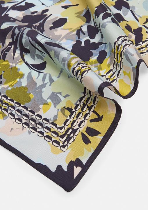 Image du produit Comma Tuch Hochwertiges Seidentuch mit ornamentalem Print