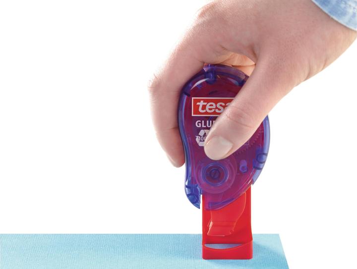 Actual product image tesa Adhesive stamp ecoLogo, double-sided adhesive pads for quick gluing of paper, cardboard & photos