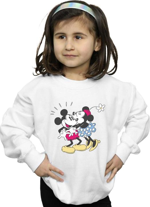 Produktbild Disney Mickey And Minnie Mouse Kiss Sweatshirt Mädchen (128)
