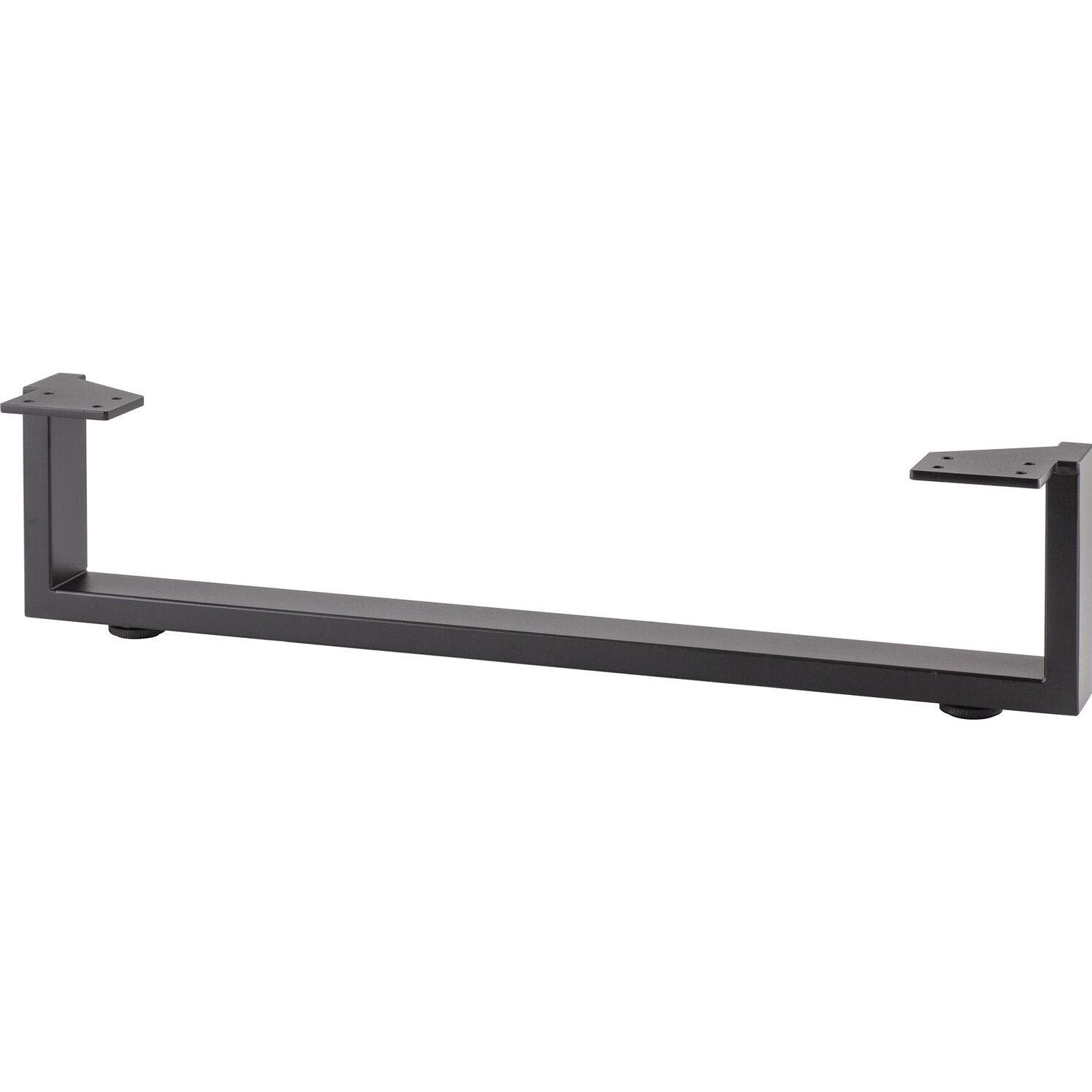 Simausrom, Tischbeine + Tischgestell, Möbelfuss (Möbelbeine) Gestell 500x120mm Tischbeine Stahl schwarz