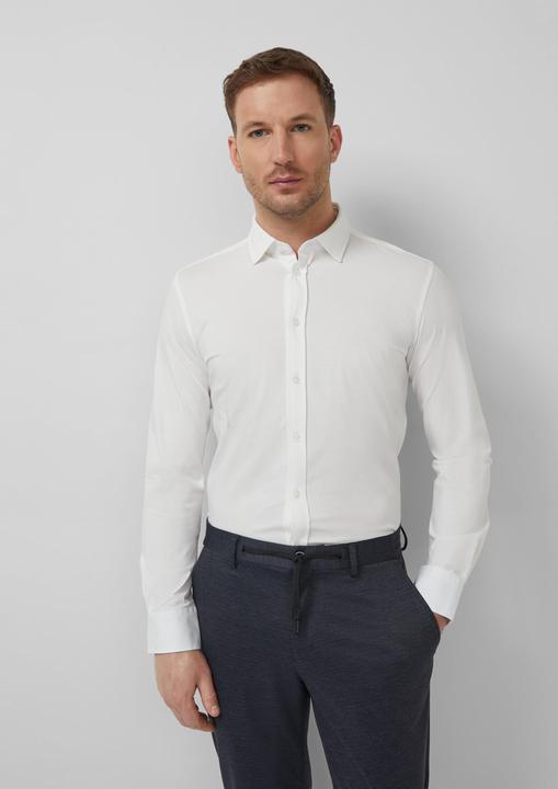 Immagine prodotto s.Oliver Hemd Tailored Fit: Elegantes Langarmhemd aus Edeljersey (44)