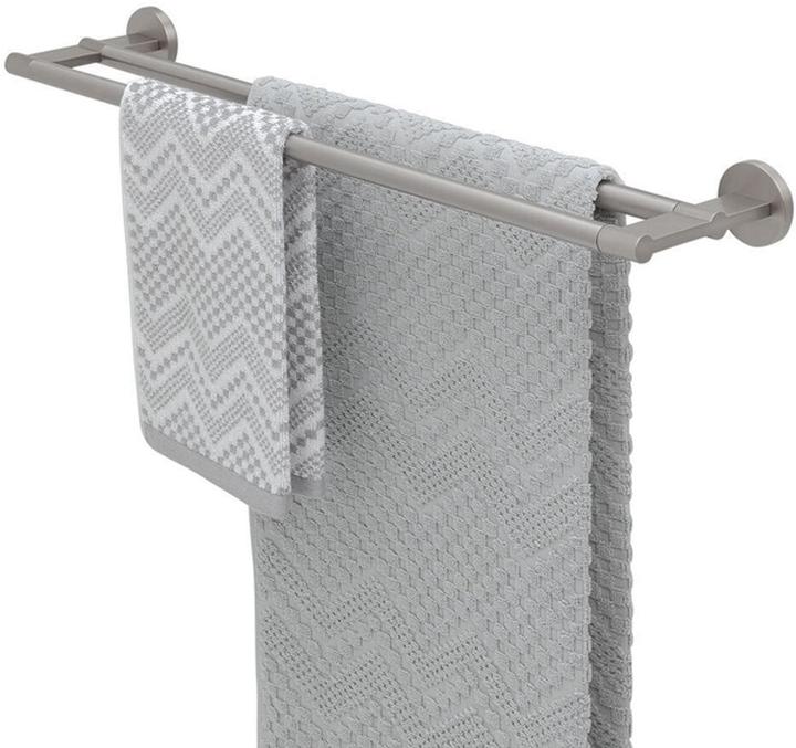 Actual product image Tiger Towel rail Noon double 60 cm brushed stainless steel