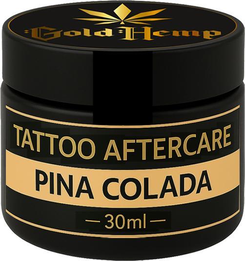 Produktbild GoldHemp Tattoo Pflegecreme Pina Colada 30 ml (30 ml, Creme)