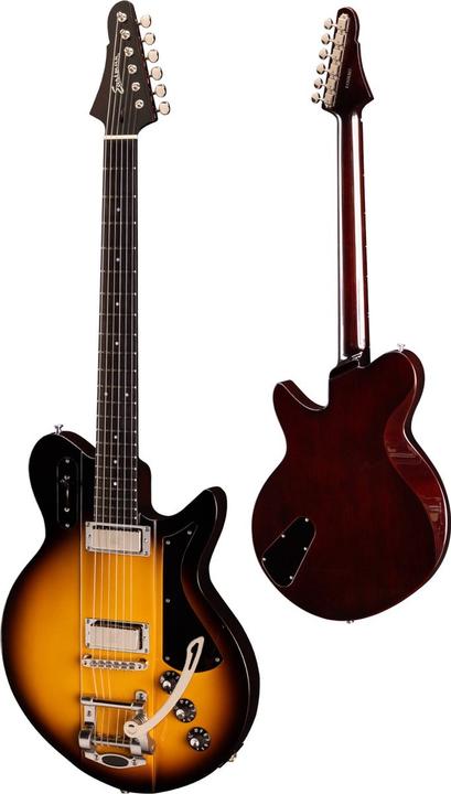 Actual product image Eastman Guitars Eastman Juliet Henry James Signature (Electric guitar, Ebony (fingerboard), Jescar Medium-Jumbo (frets), Okoume (body), Okoume (neck))