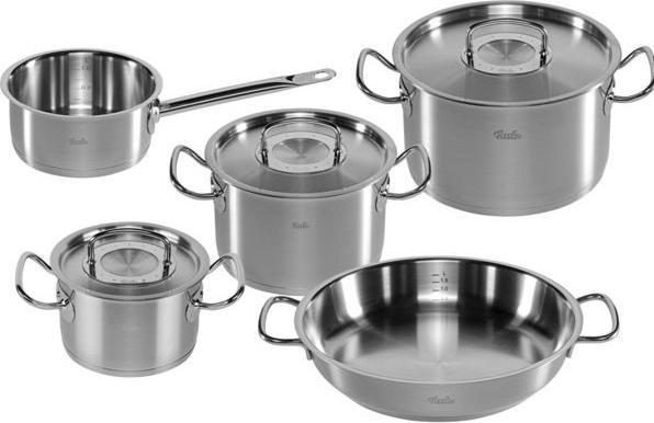 Produktbild Siena Garden Topfset 5-tlg (Pfannenset + Topfset, Edelstahl)