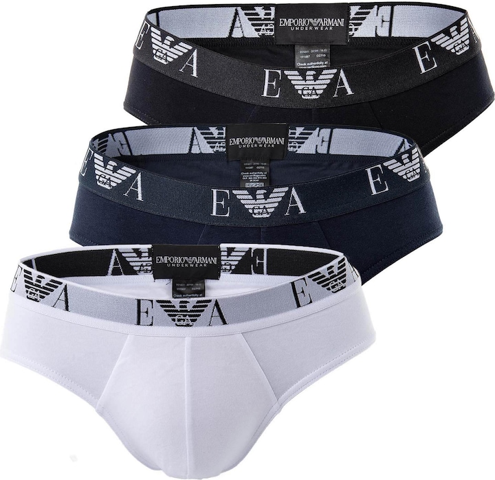 Produktbild Emporio Armani Slip Casual Figurbetont (XXL, 3er Pack)