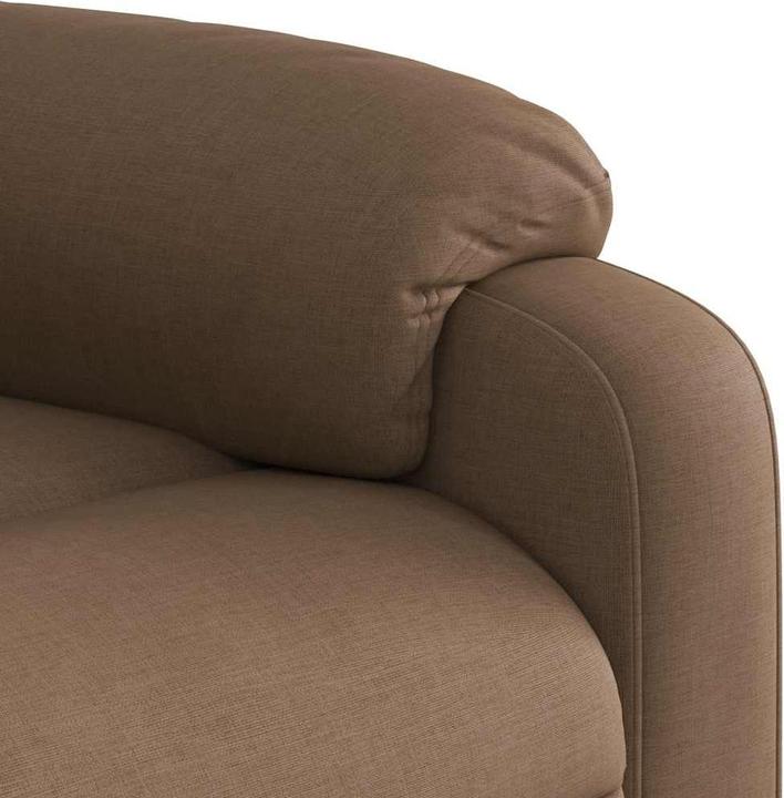 Actual product image vidaXL Electric massage chair with stand-up aid fabric