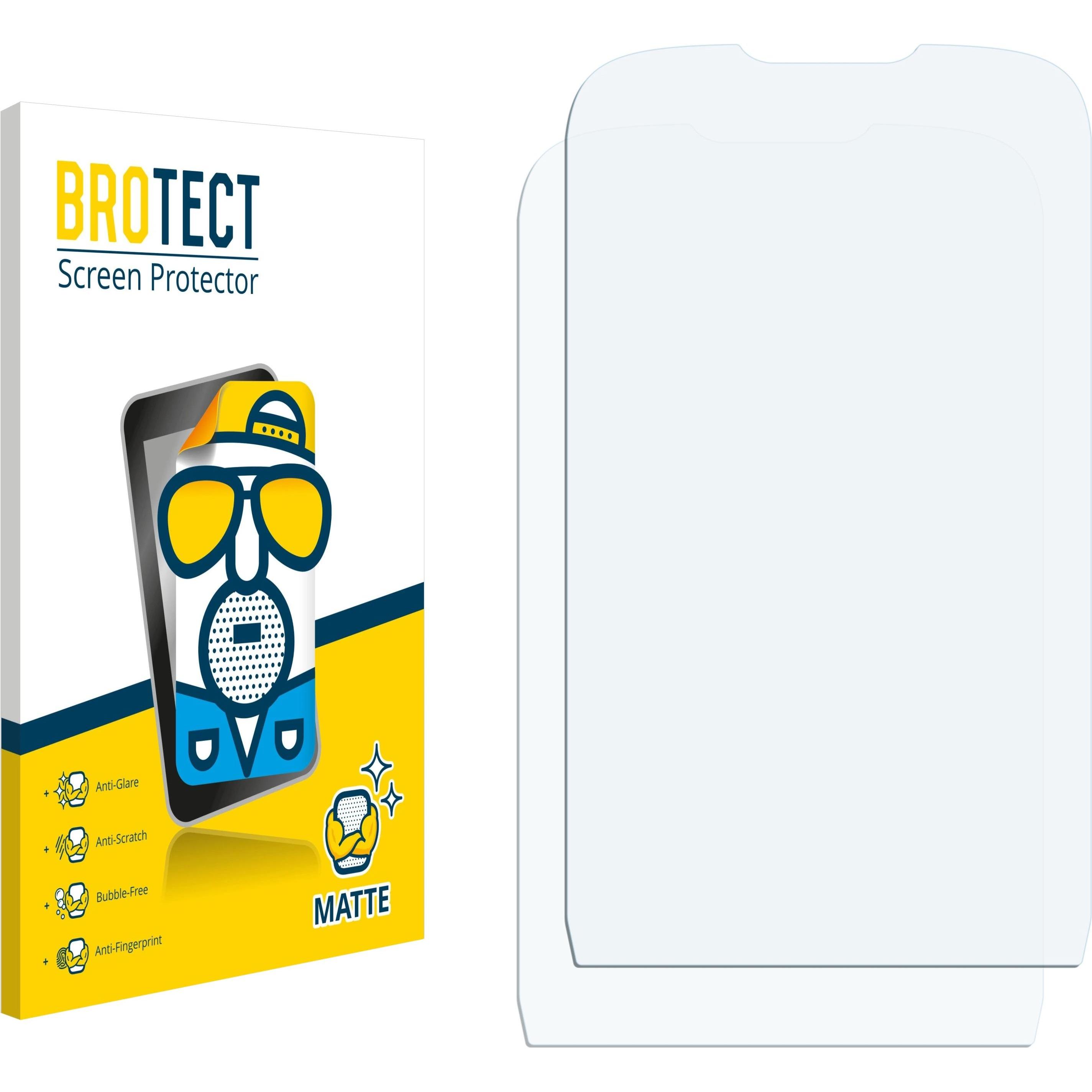 BROTECT Entspiegelungsfolie Displayschutz Displayschutzfolie Folie Matt, Barcode-Scanner Zubehör