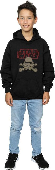 Produktbild Star Wars Stormtrooper Skull Logo Kapuzenpullover Jungen (128)