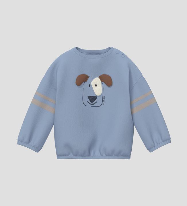 Produktbild s.Oliver Sweatshirt Sweatshirt mit Hunde-Print und 3D-Ohren (68)
