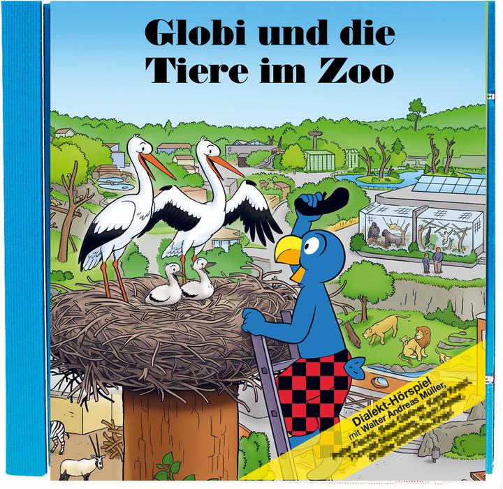 Globi und die Tiere im Zoo (Deutsch)