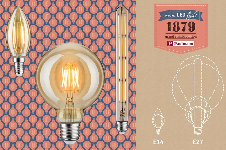 Produktbild Paulmann Kolben ST64 Vintage (E27, 4 W, 250 lm, 1 x)