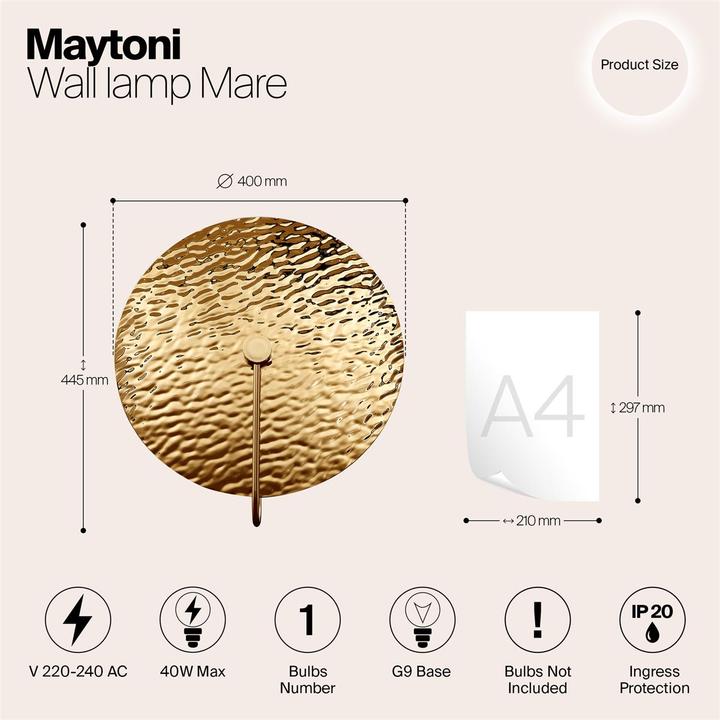 Produktbild Maytoni Mare (G9)